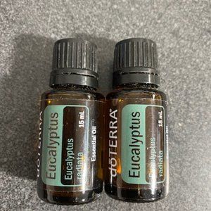 Set of 2 doTerra Eucalyptus Essential Oils